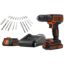 Slika Black + Decker aku bušilica odvijač BDCDC18K1BA