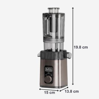 Slika Black + Decker spori sokovnik BXJE4800E
